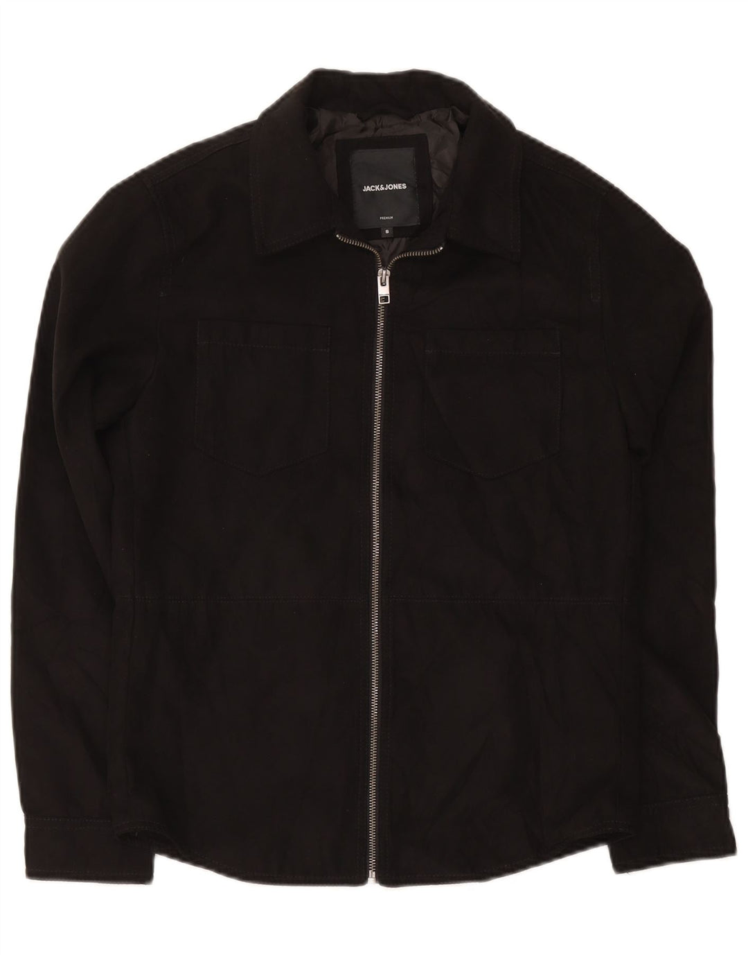 Мужская куртка Jack & Jones UK 36, маленькая, черная