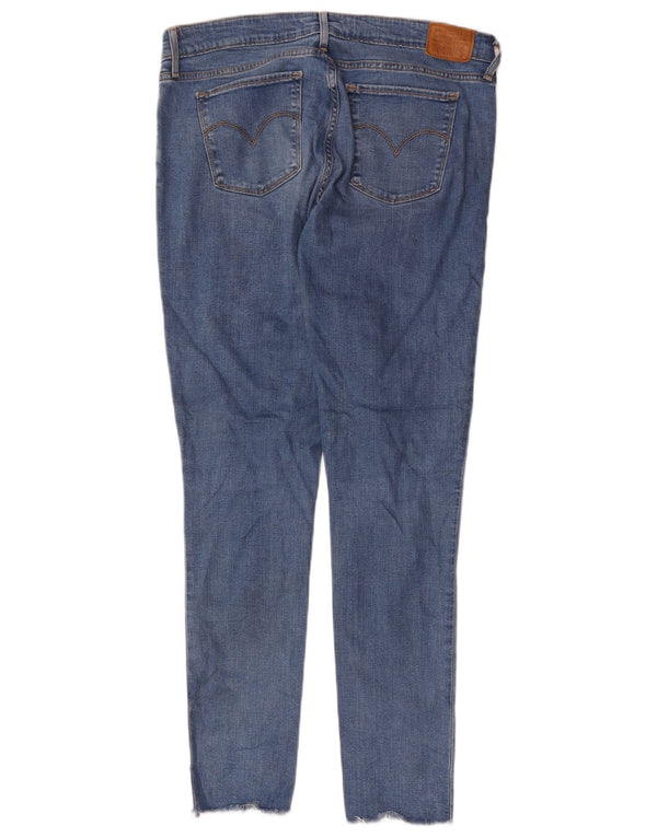 Женские джинсы скинни Levi's 711 W31 L31 синие из лиоцелла