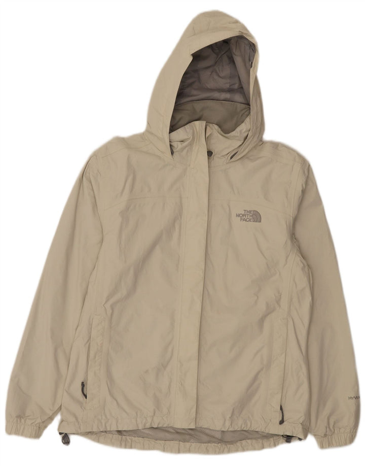 Женская дождевик с капюшоном The North Face UK 14, средний бежевый нейлон