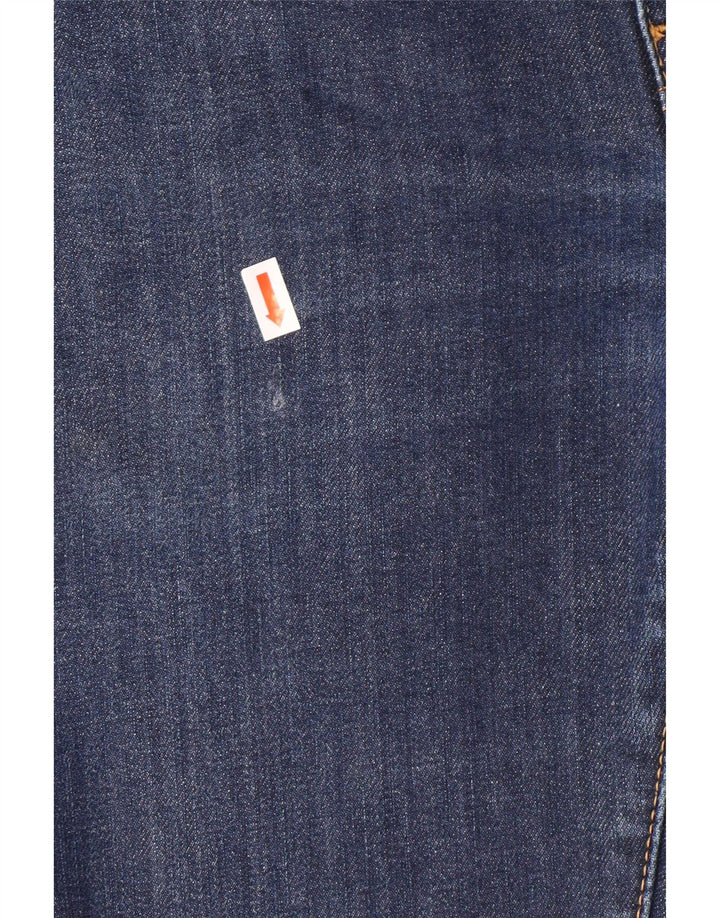 Мужские зауженные джинсы LEVI'S 502 W32 L30 синие, хлопок
