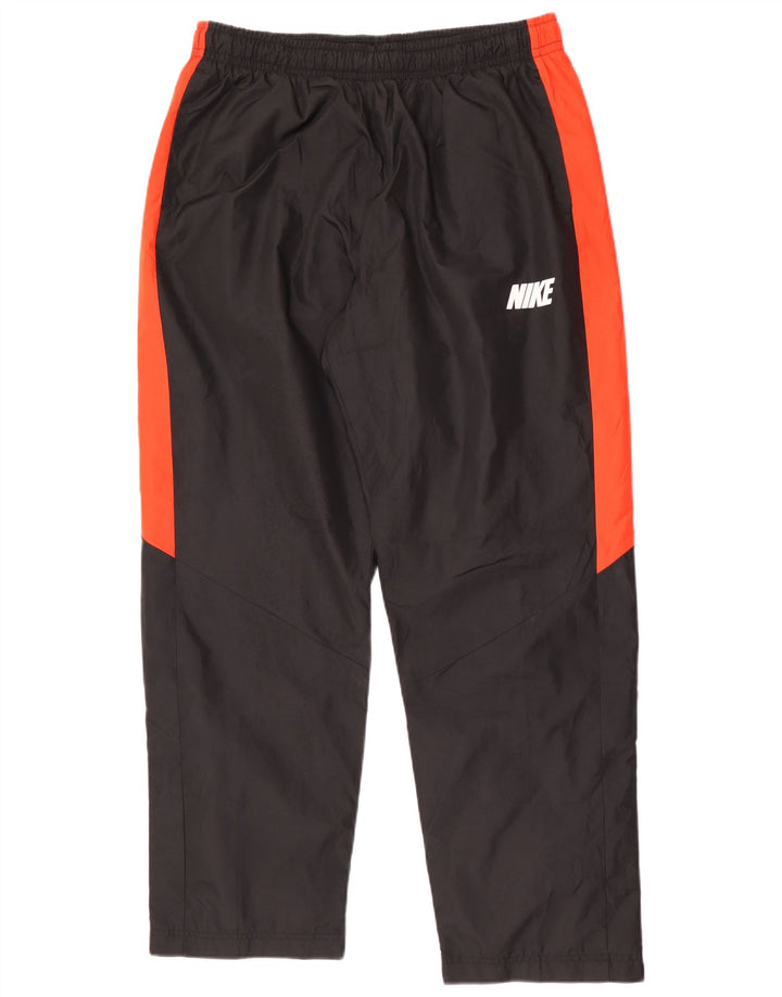 Мужские спортивные брюки Nike XL, черные, полиэстер с цветными блоками