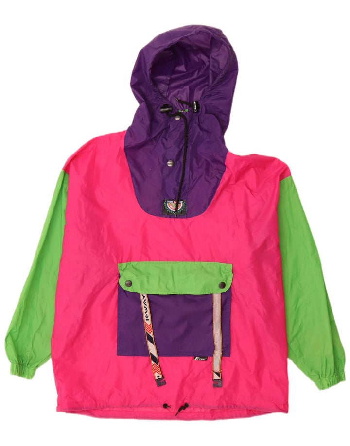 Мужской пуловер-дождевик K-Way UK 36, маленький разноцветный цветной блок