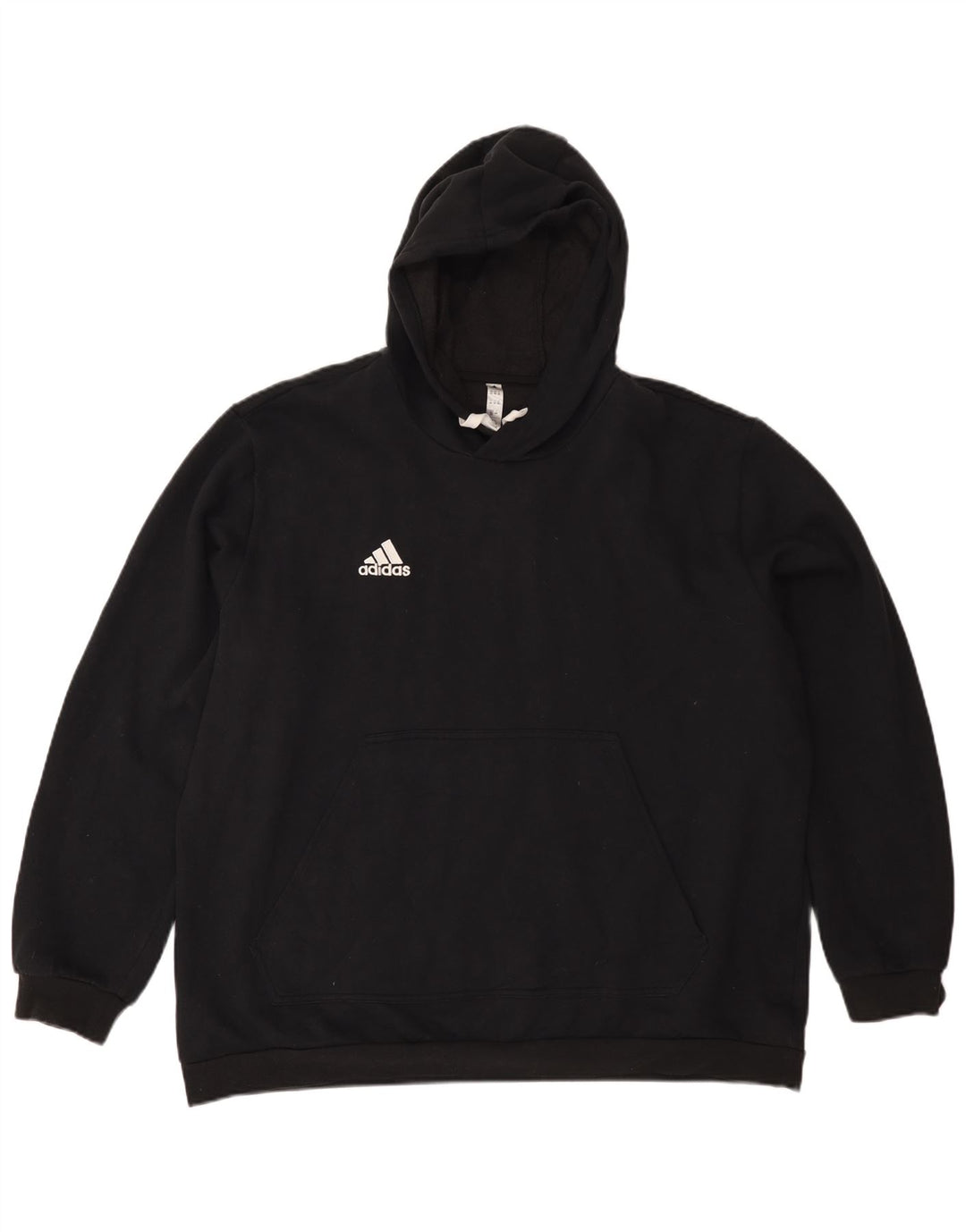 Мужской джемпер с капюшоном ADIDAS 2XL, черный хлопок