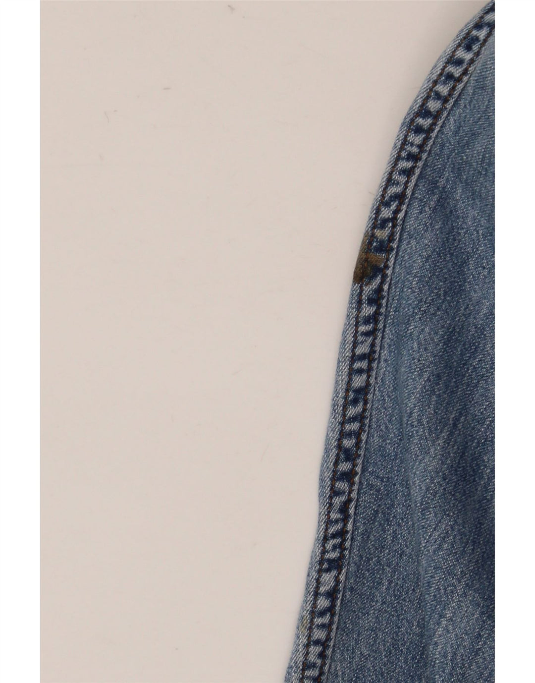 Carrera Мужская джинсовая рубашка в стиле вестерн 2XL Синяя хлопковая классическая