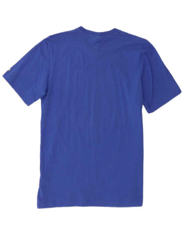 Adidas Мужская футболка с рисунком Boston Marathon Top Medium Blue Хлопок