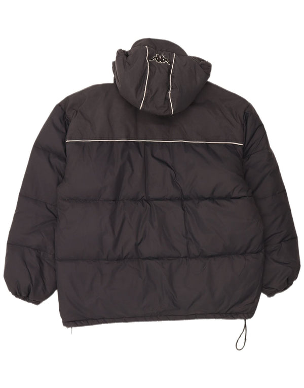 Мужская утепленная куртка Kappa UK 44 2XL, черный нейлон