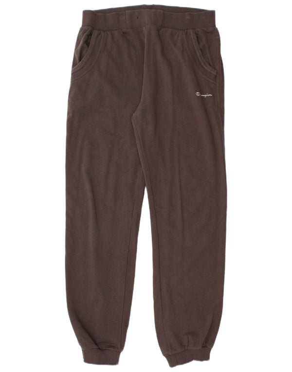 Мужские спортивные брюки Champion, большие брюки для бега, W34 L32, серый хлопок