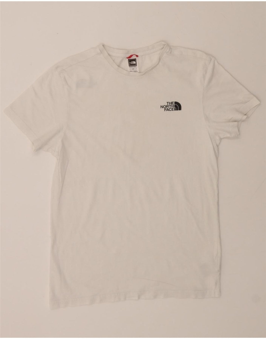THE NORTH FACE Mens T-Shirt Top Small White Cotton Vintage The North Face and Second-Hand The North Face from Messina Hembry 