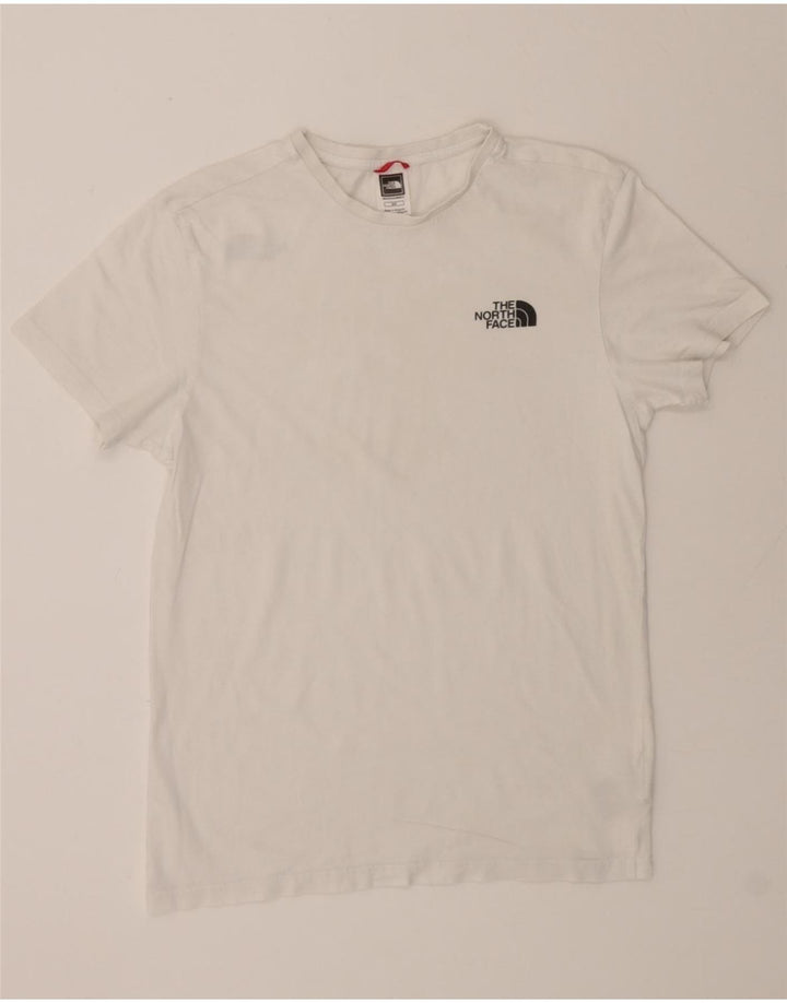 THE NORTH FACE Mens T-Shirt Top Small White Cotton Vintage The North Face and Second-Hand The North Face from Messina Hembry 