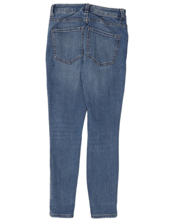 Женские джинсы скинни Marks & Spencer The Ivy UK 6 XS W25 L25 Синий хлопок