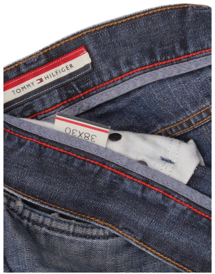 Мужские прямые джинсы Tommy Hilfiger W38 L30 синие