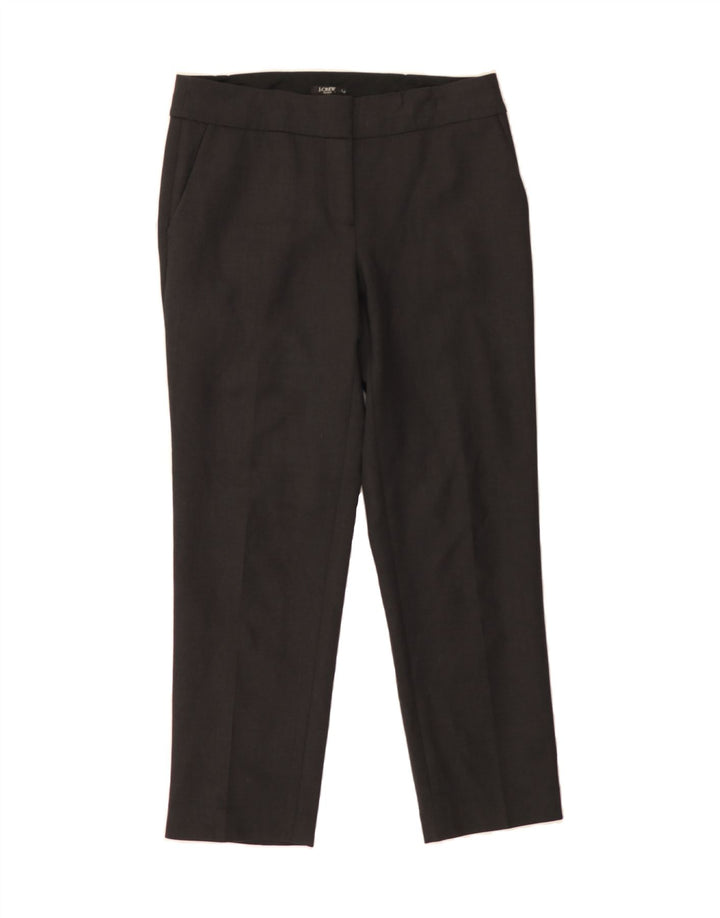 J. CREW Womens Slim Chino Trousers US 4 Small W30 L27 Grey Wool Vintage J. Crew and Second-Hand J. Crew from Messina Hembry 