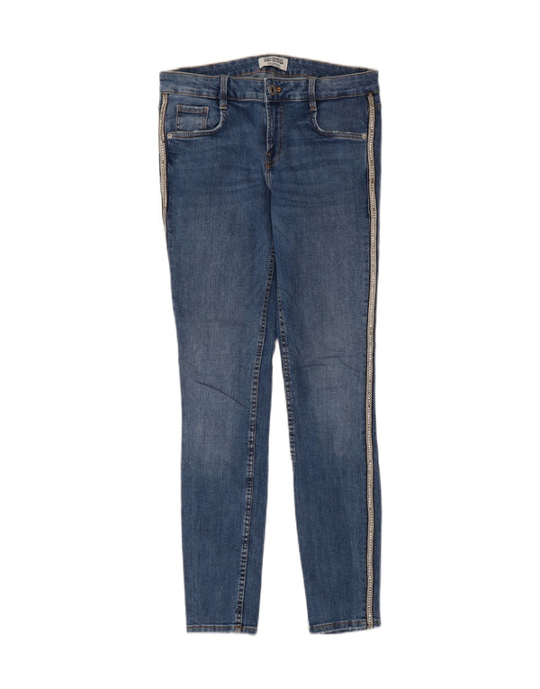 Женские джинсы скинни Zara Trafaluc EU 36 XS W26 L26 Синие, хлопок