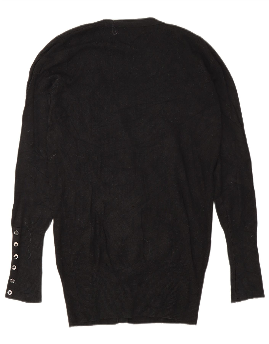 Женский кардиган Zara UK 10, маленький черный вискоза