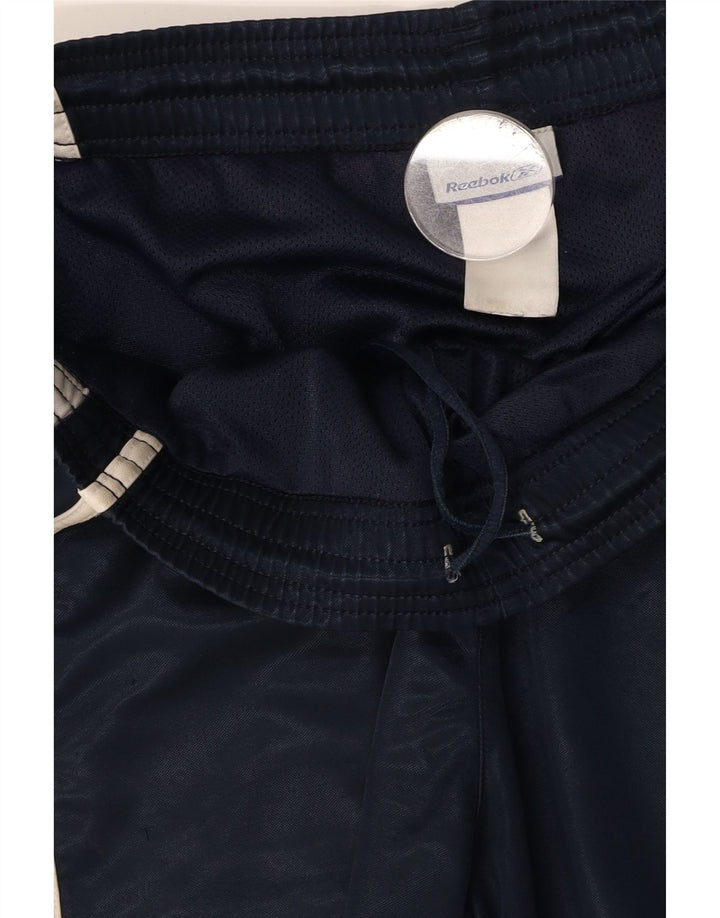 Мужские спортивные шорты REEBOK XL темно-синие с цветными блоками