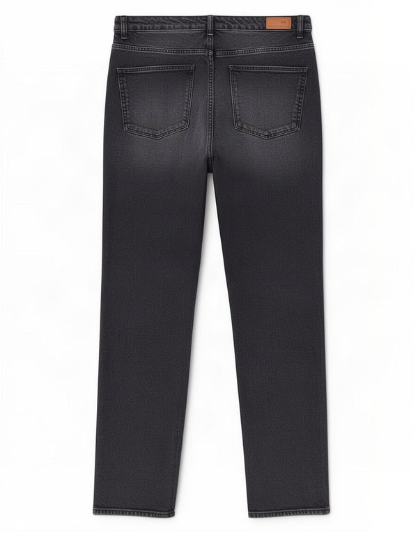 Женские прямые джинсы Zara EU 46 2XL W36 L28 черные