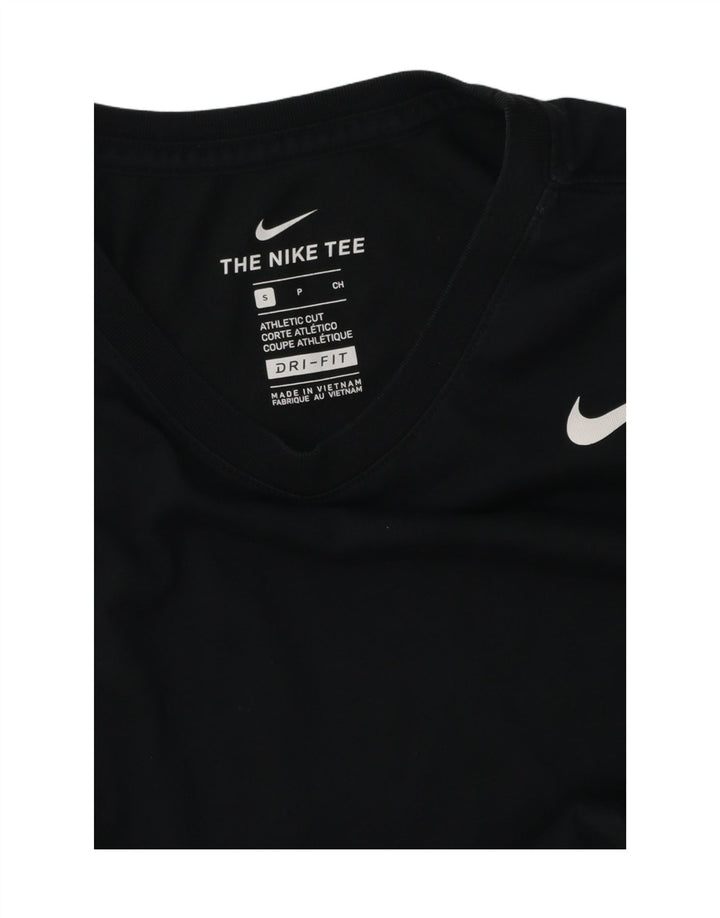 Мужская футболка Nike Dri Fit, маленькая, черная