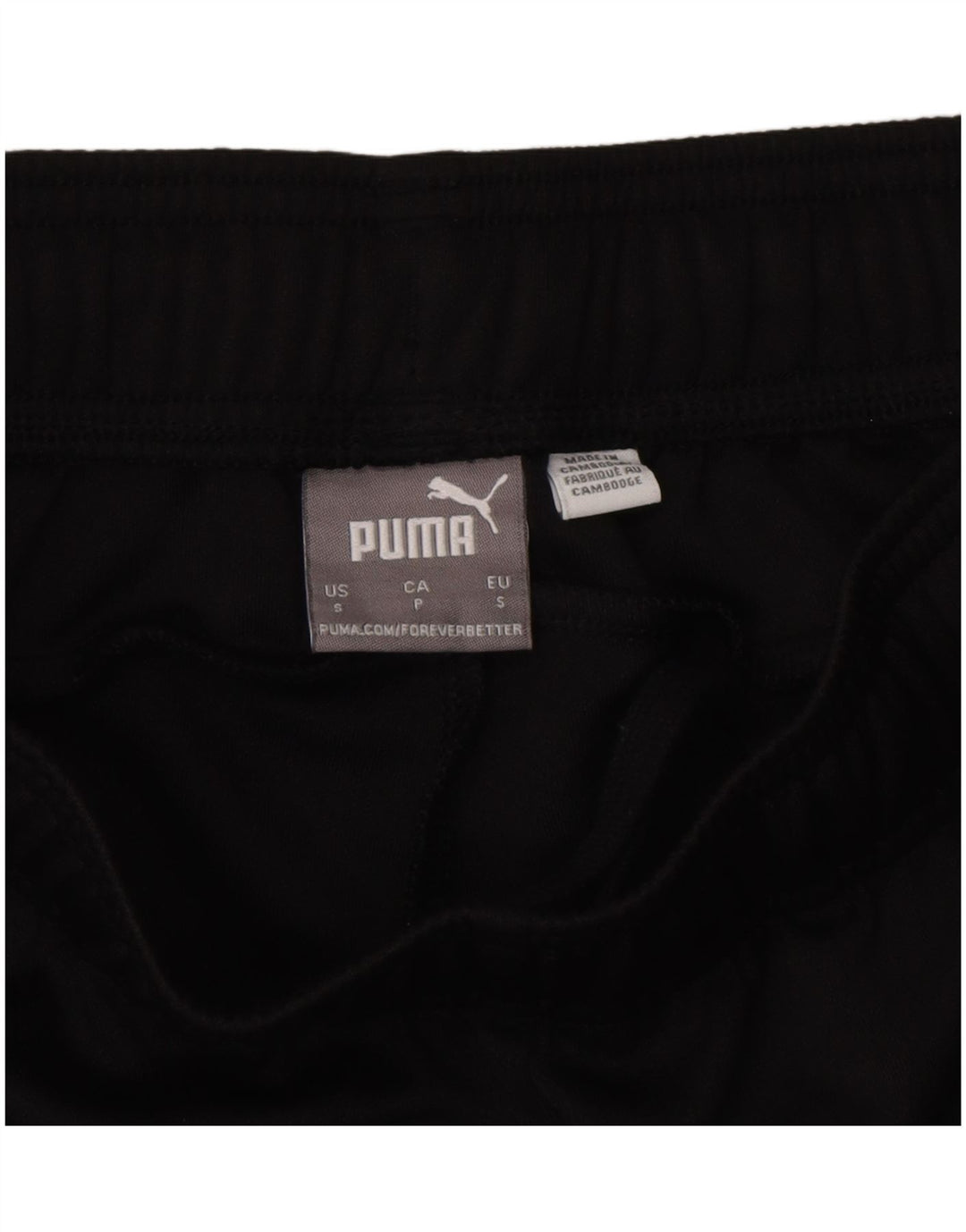 PUMA Womens Tracksuit Trousers UK 10 Small  Black Polyester