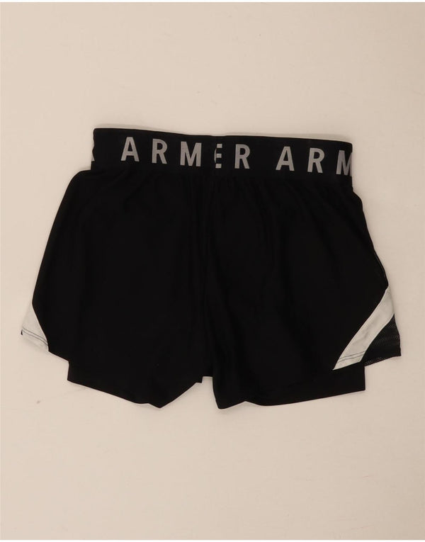 Женские спортивные шорты с рисунком Under Armour Heat Gear UK 6 XS, черные