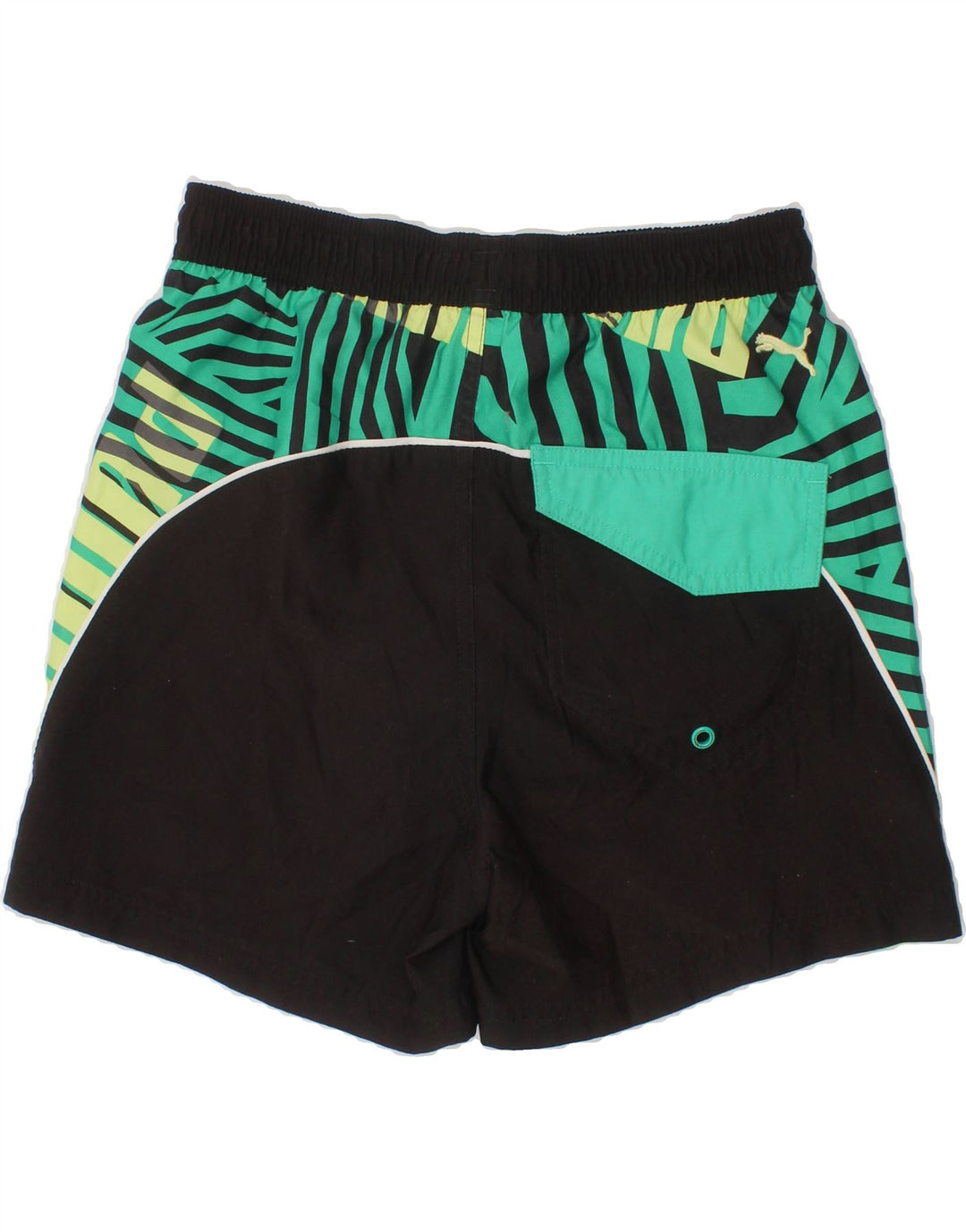 PUMA Boys Graphic Sport Shorts 9-10 Years  Black Vintage Puma and Second-Hand Puma from Messina Hembry 