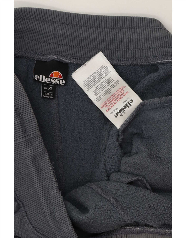 Мужские спортивные брюки Ellesse, джоггеры XL, серый хлопок