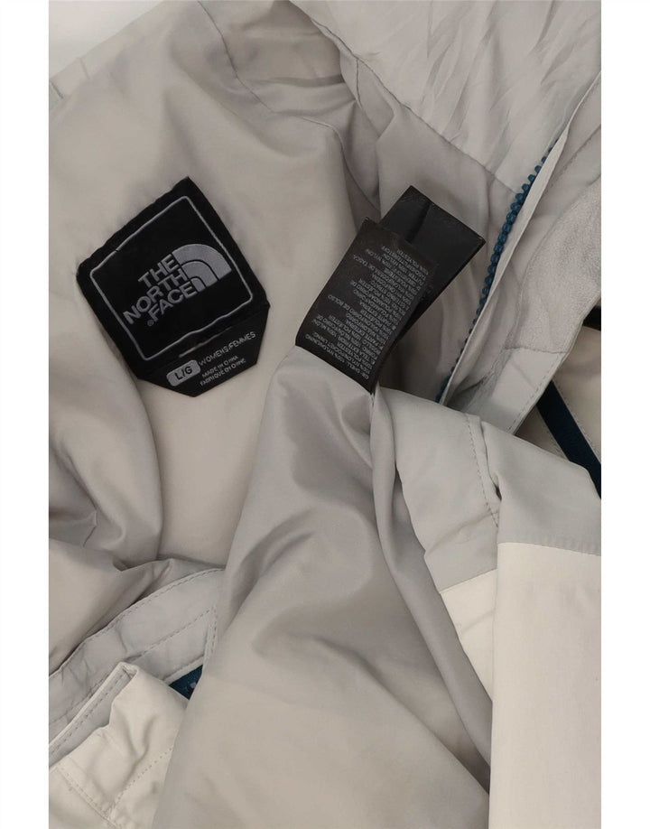 Женская ветровка The North Face UK 16, большая белая с цветными блоками