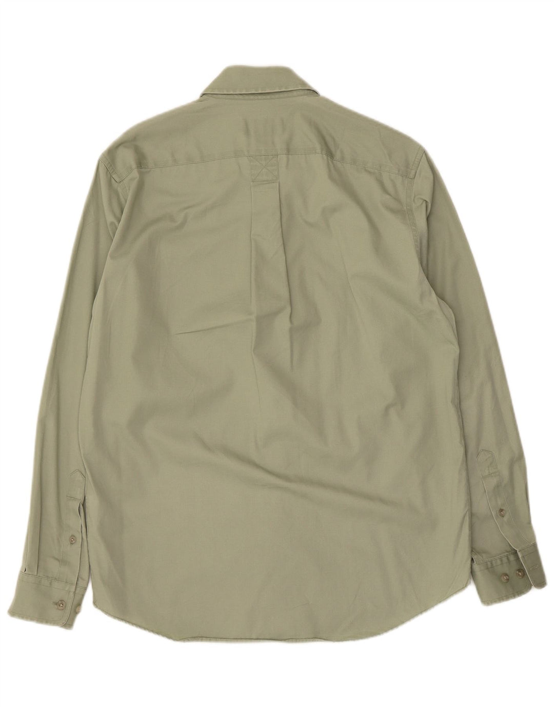 Мужская рубашка Eddie Bauer, маленькая зеленая, хлопок