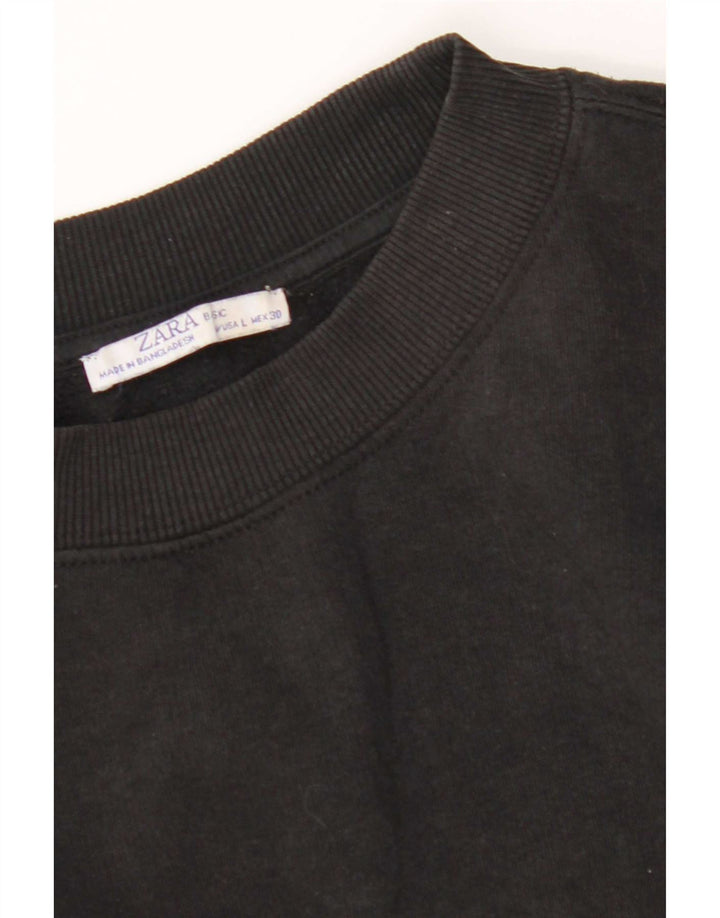 Женский свитер Zara UK 16, большой черный