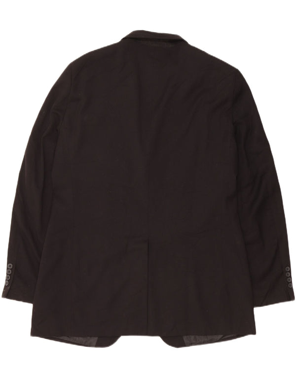 Мужской пиджак DOCKERS с 2 пуговицами UK 42 XL, черный полиэстер