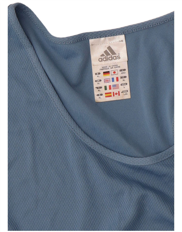 Мужской жилет Adidas Top XL синий полиэстер