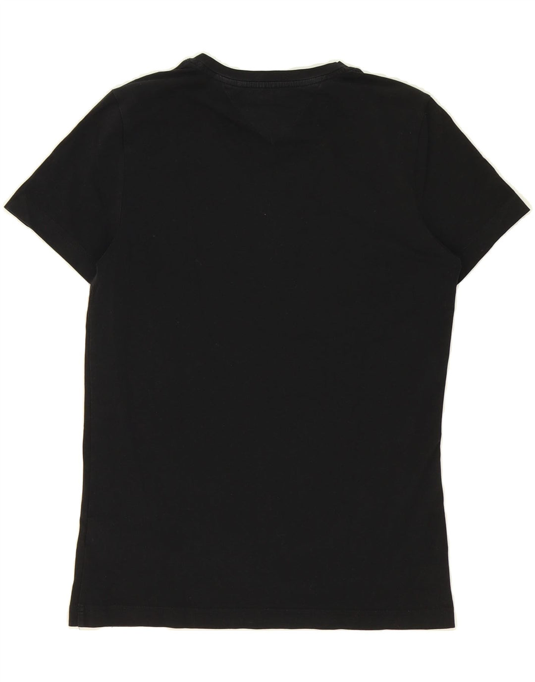 TOMMY HILFIGER Mens T-Shirt Top Small Black Cotton Vintage Tommy Hilfiger and Second-Hand Tommy Hilfiger from Messina Hembry 