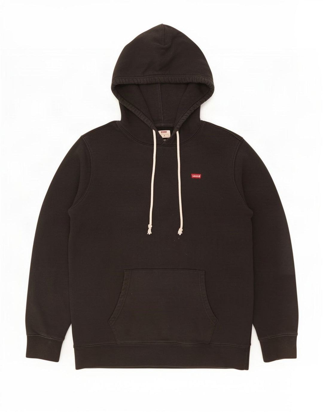 Мужской джемпер с капюшоном Levi's, средний черный, хлопок