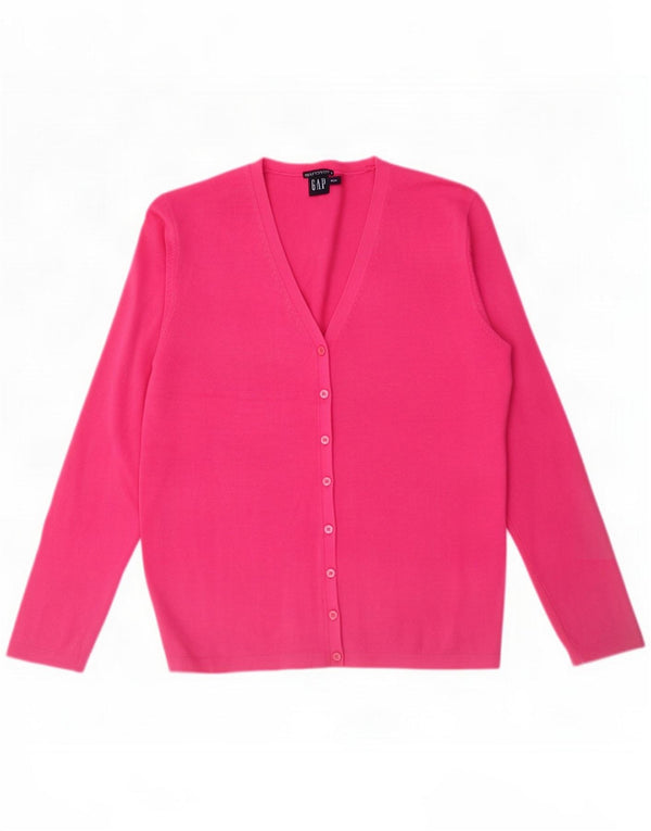 Женский свитер-кардиган Gap UK 18 XL, розовый хлопок