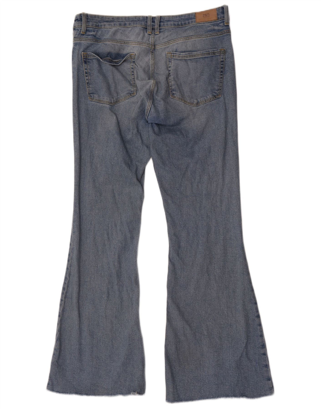 Женские расклешенные джинсы Zara EU 42, большие W32 L34, синие