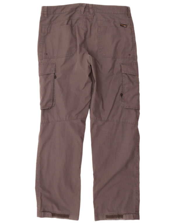 Мужские прямые брюки карго Jack Wolfskin UK 42 XL W36 L34 серые спортивные