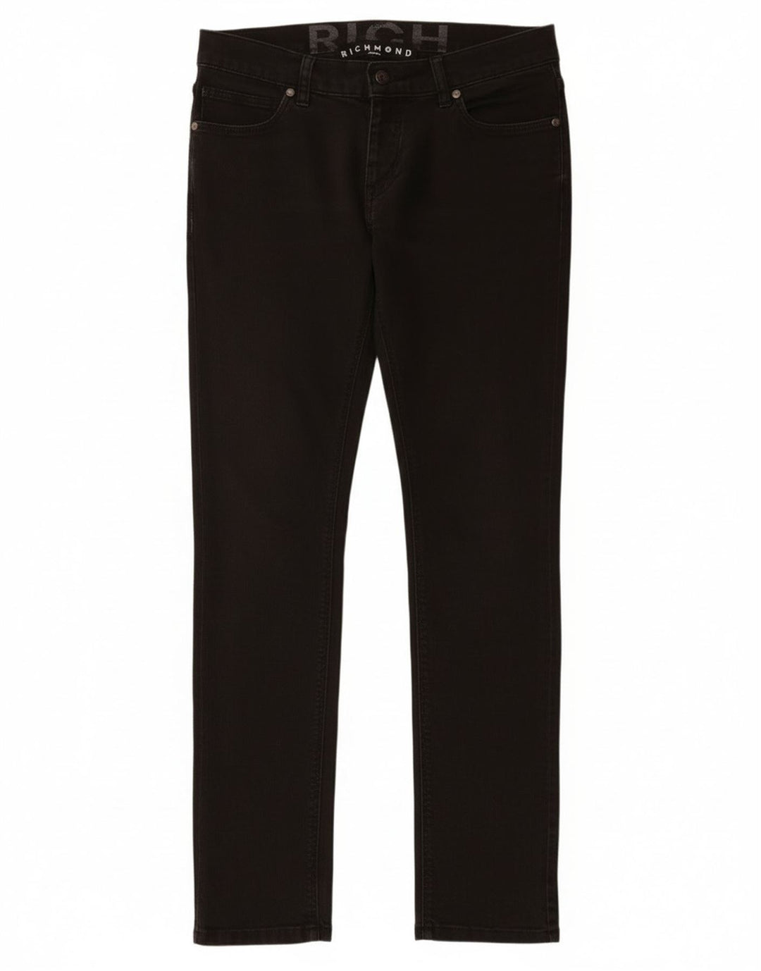 Женские узкие джинсы Richmond W30 L32, черный хлопок