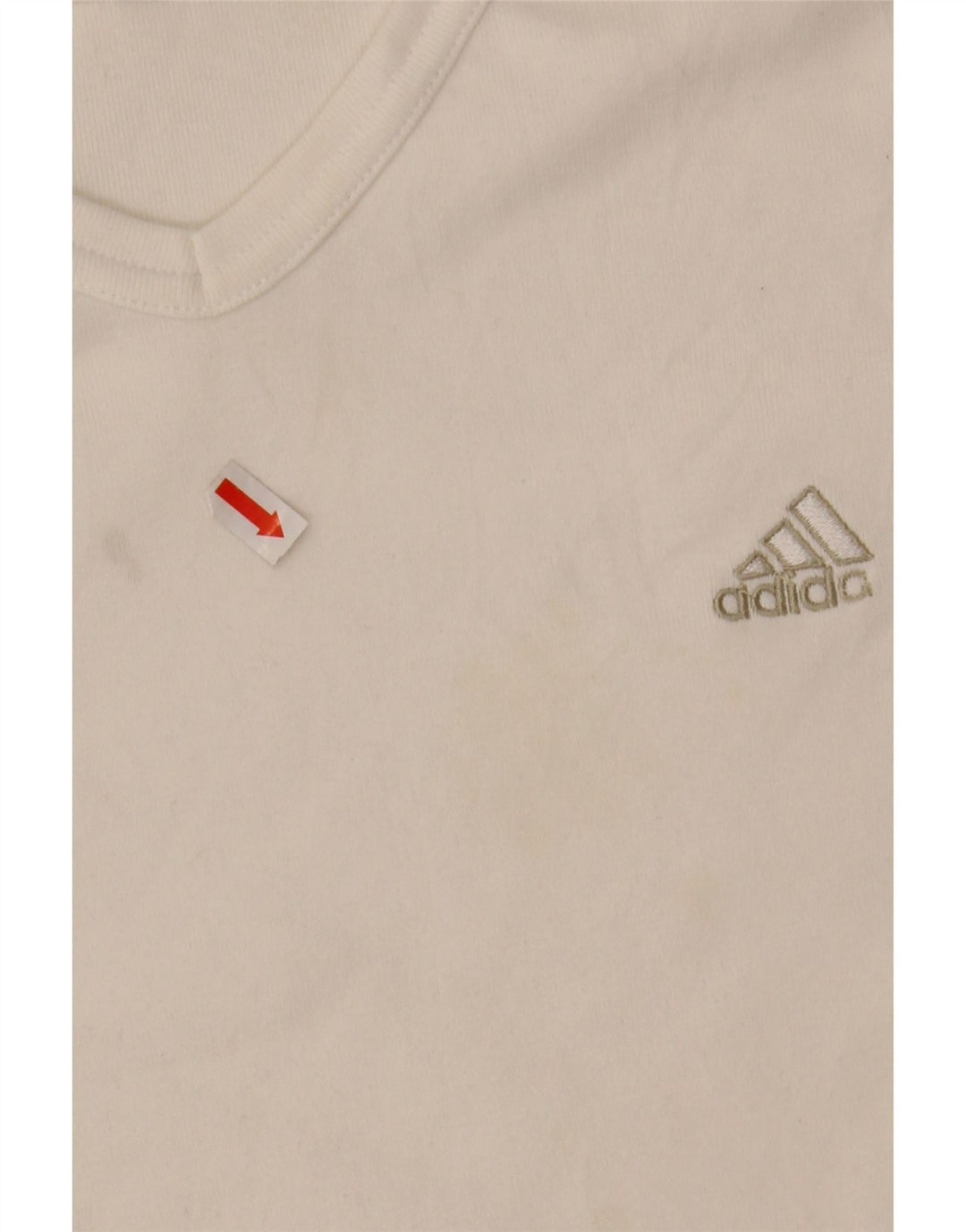Женская футболка ADIDAS Top UK 14 Medium White Cotton