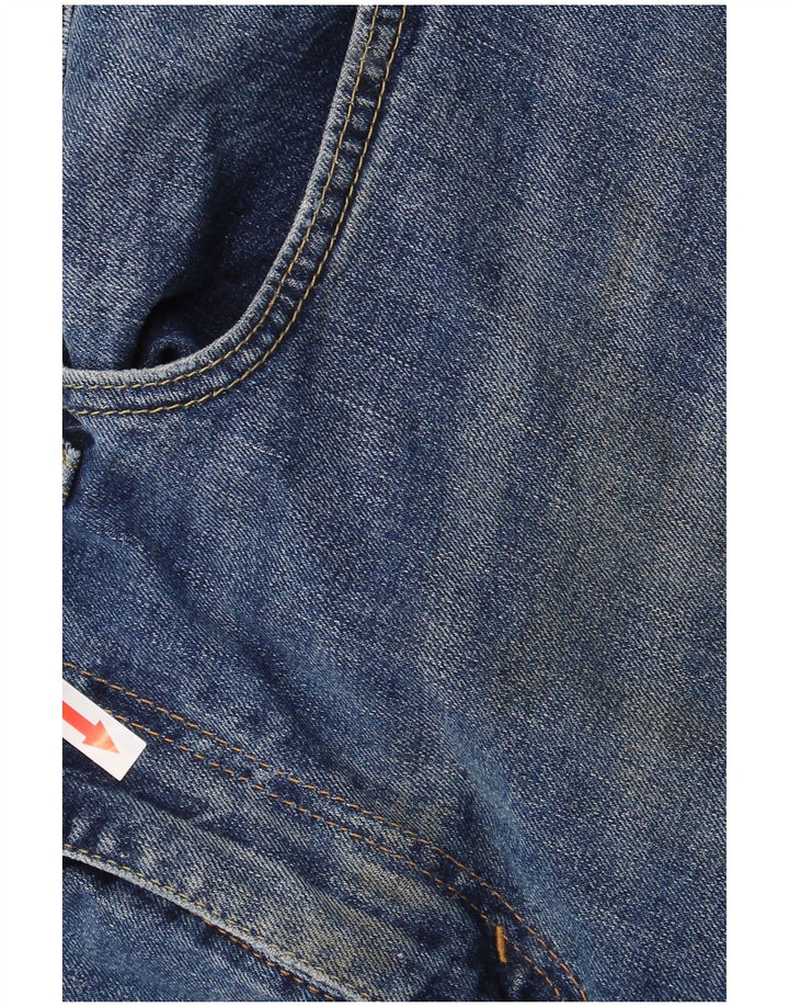 Мужские прямые джинсы LEVI'S 514 W36 L34 синие, хлопок