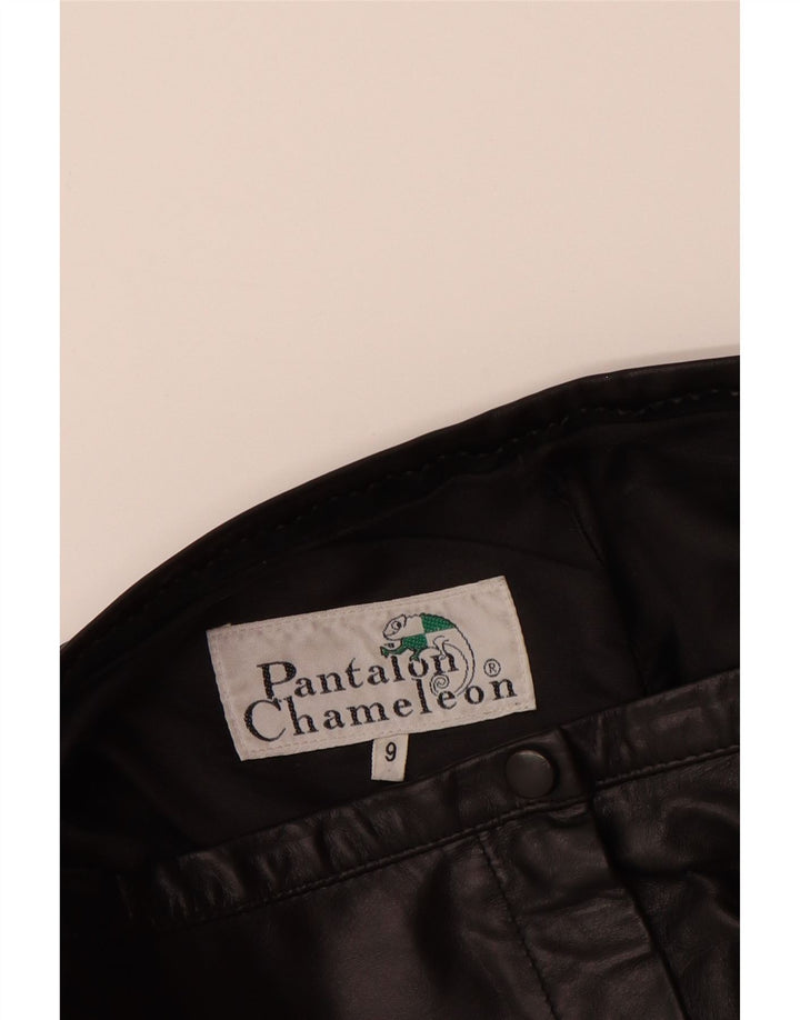 ВИНТАЖНЫЕ женские повседневные брюки Bootcut США 9, средние W28 L30, черные