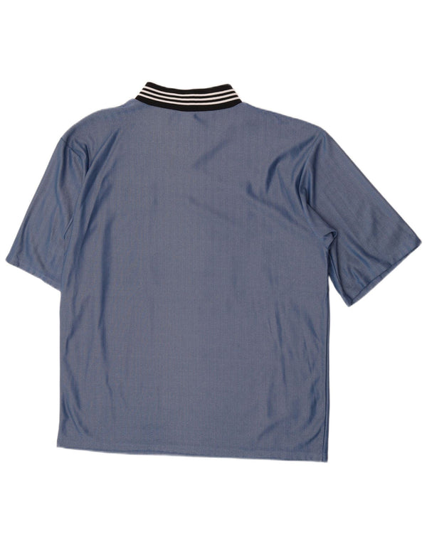 Мужская выездная рубашка Adidas Newcastle United 1996-1997 XL, синяя, полиэстер, спортивная