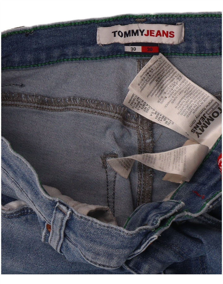 TOMMY HILFIGER Женские джинсы скинни W30 L30 Синие, хлопок