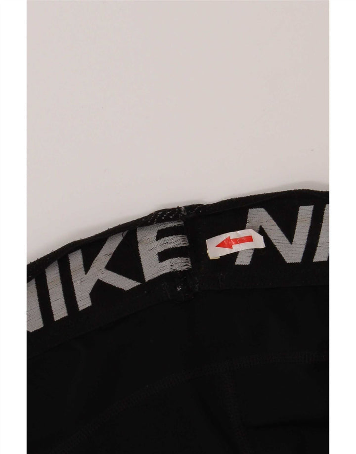 Женские леггинсы-капри с рисунком Nike UK 8, маленькие черные