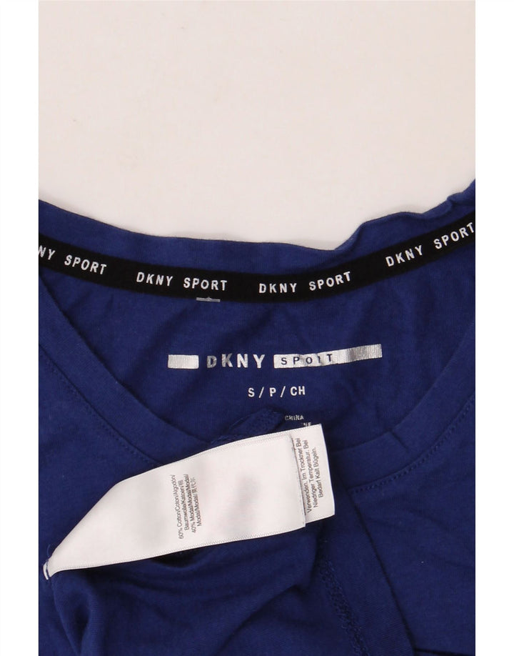 DKNY Мужской жилет с рисунком, маленький синий, хлопок