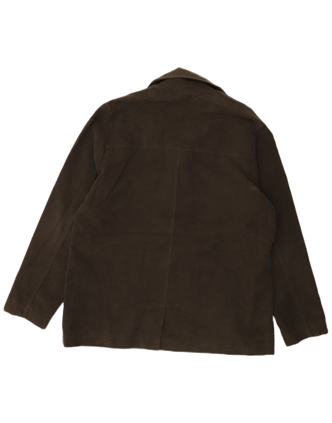 Мужская замшевая куртка Marks & Spencer с автографом UK 42 XL цвета хаки