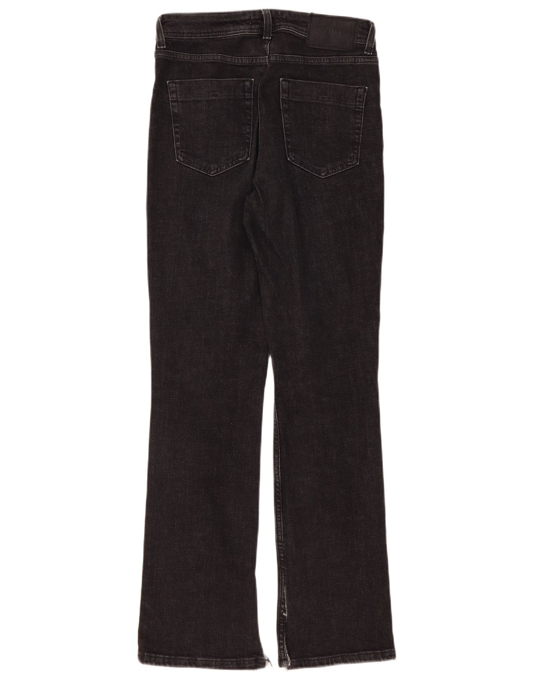 Женские узкие джинсы Zara EU 38, маленькие W28 L31, черные