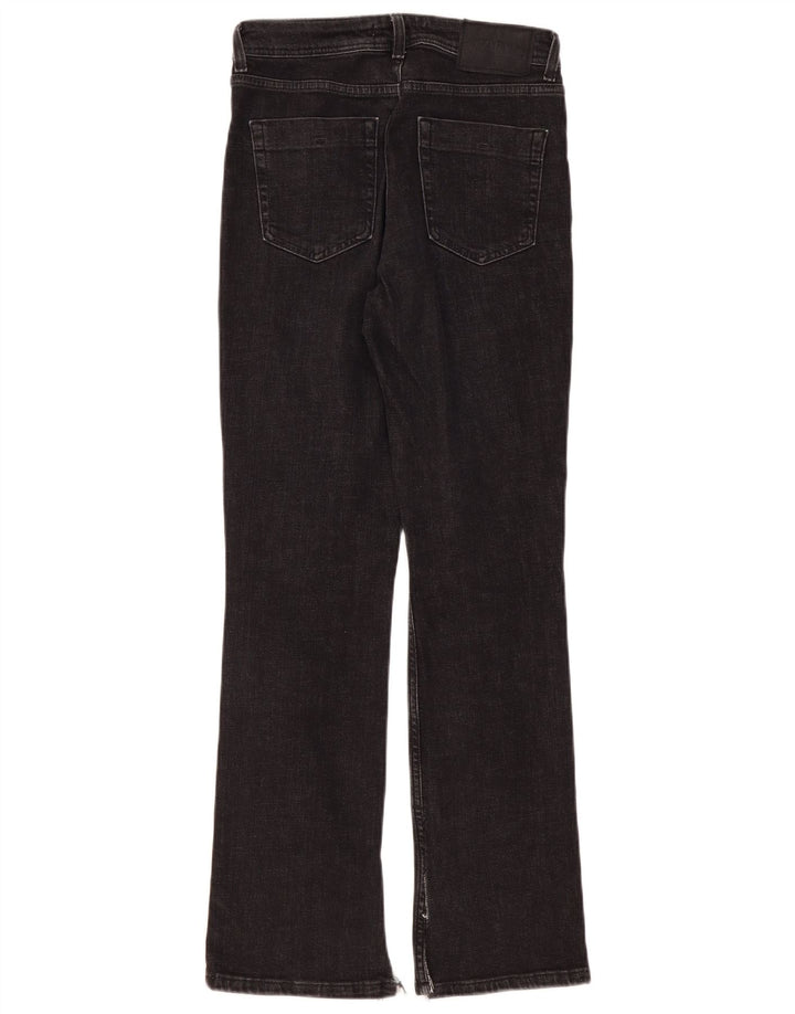 Женские узкие джинсы Zara EU 38, маленькие W28 L31, черные