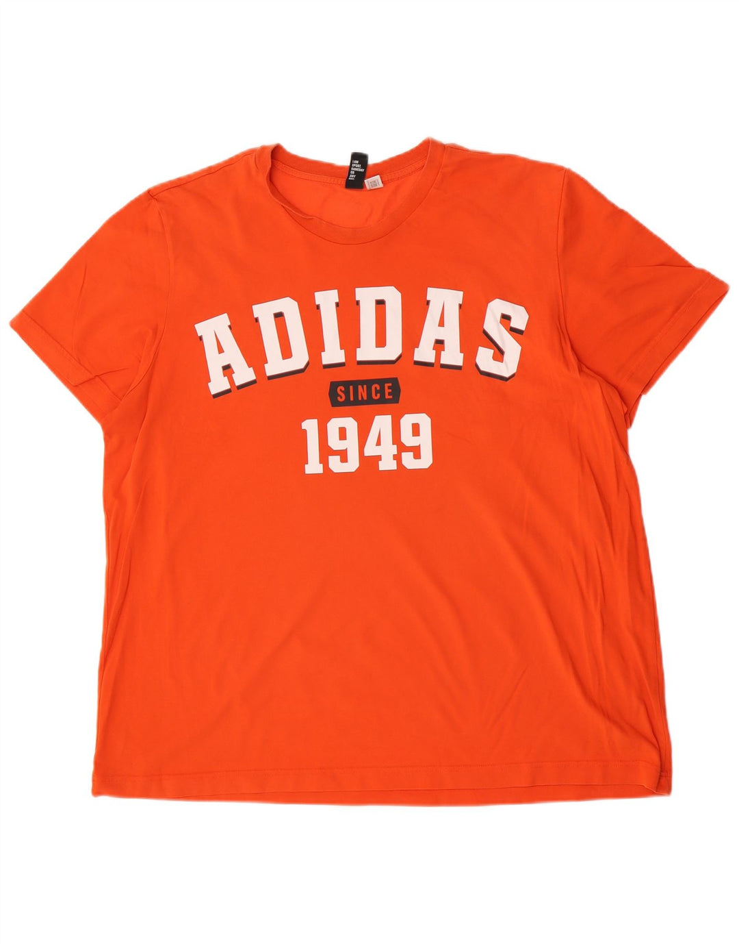 Adidas Мужская футболка с рисунком Top 2XL Оранжевый