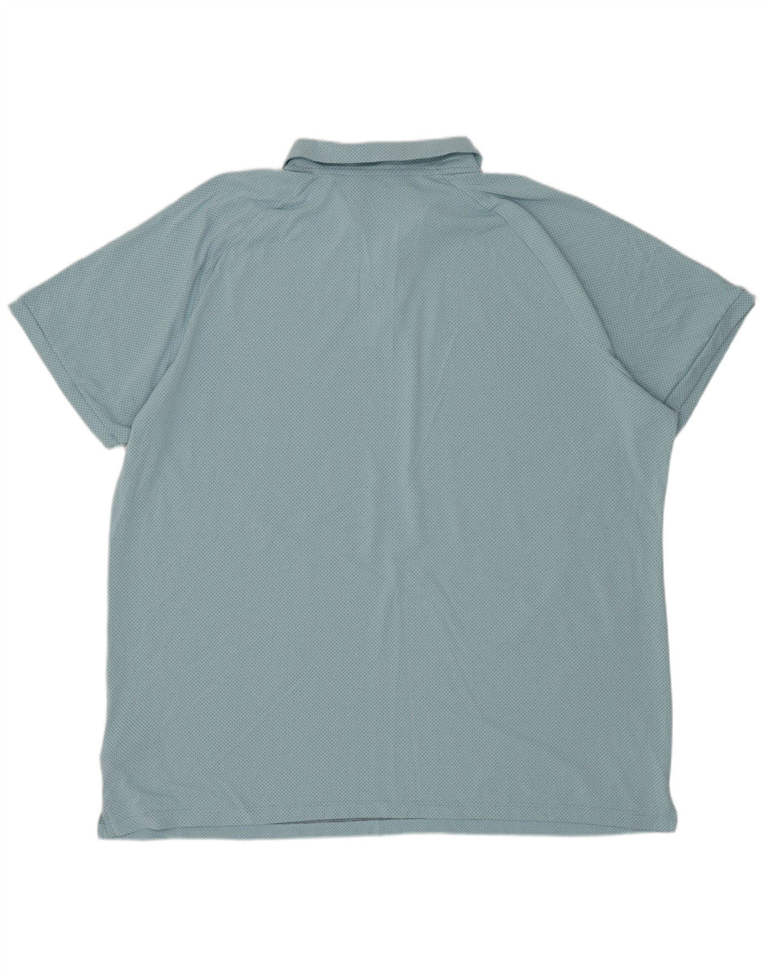 Мужская рубашка-поло NIKE 2XL, полиэстер в синюю полоску