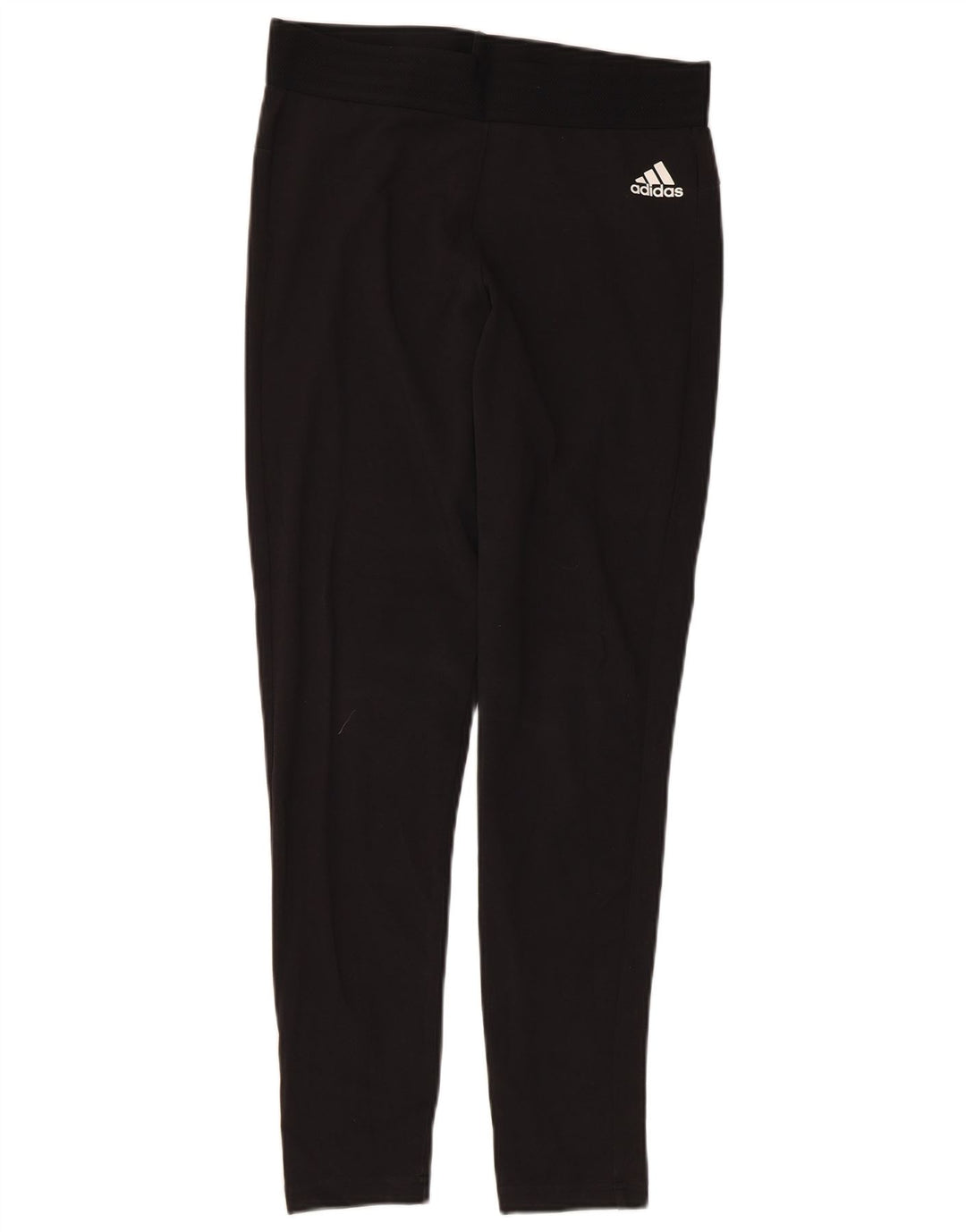 Женские леггинсы Adidas UK 12/14, средний черный хлопок, черный