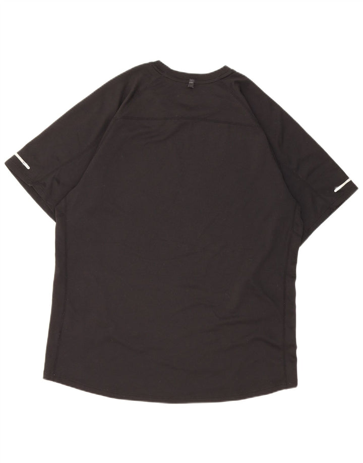 Мужская футболка Nike Dri Fit, большой черный полиэстер